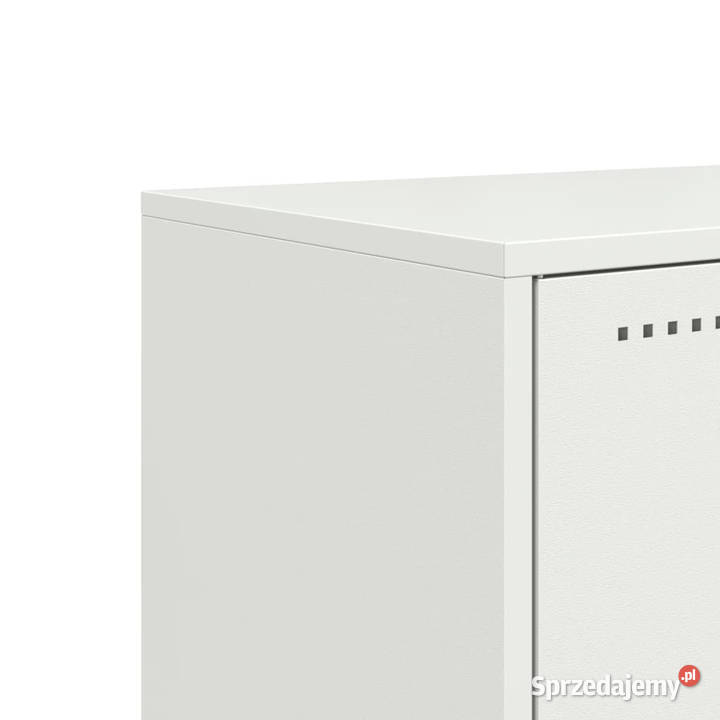 Szafka RTV biała 1005x39x435 stal WM846667 Warszawa