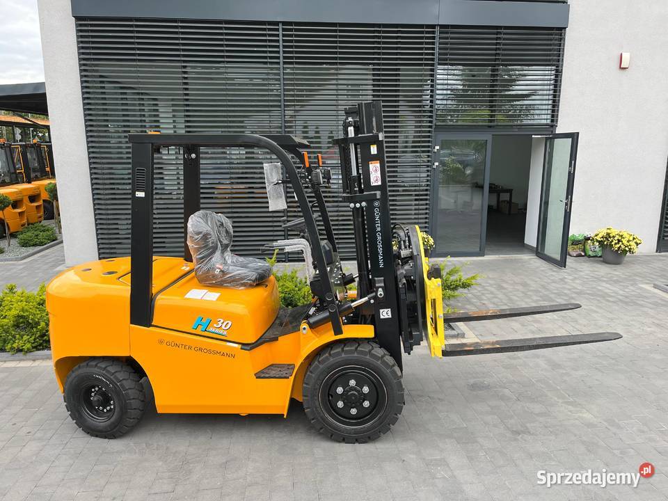 Wózek widłowy z obrotnicą 3T 3m Gunter Grossmann Wózki widłowe warmińsko-mazurskie Działdowo