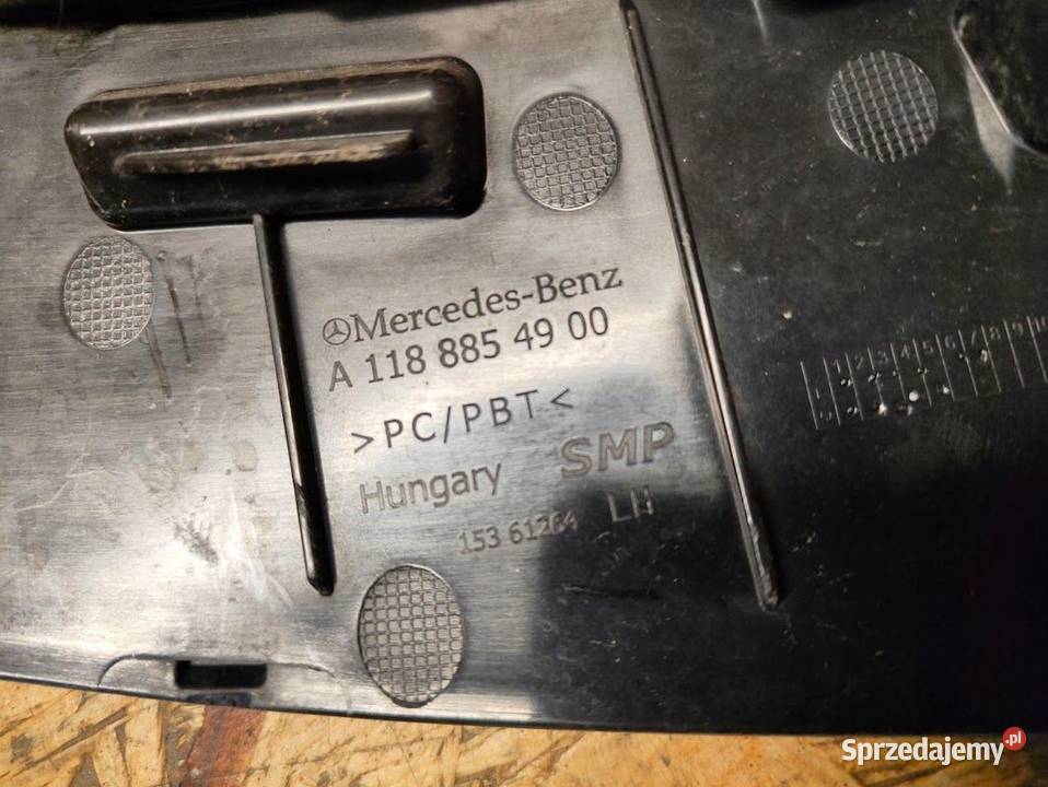 Wspornik Ślizg Zderzaka Lewy Przód Mercedes CLA Pozostałe Pleszew