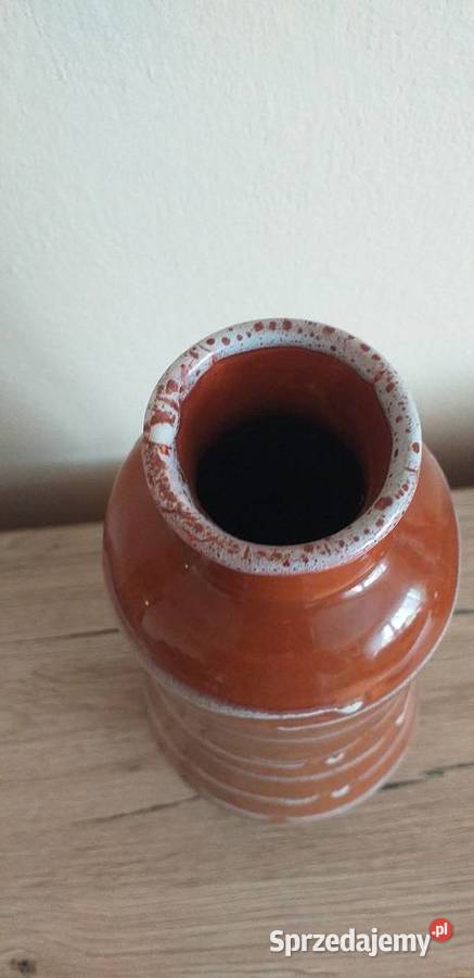 Wazon sygnowany Koło Porcelana i szkło łódzkie Przedbórz sprzedam
