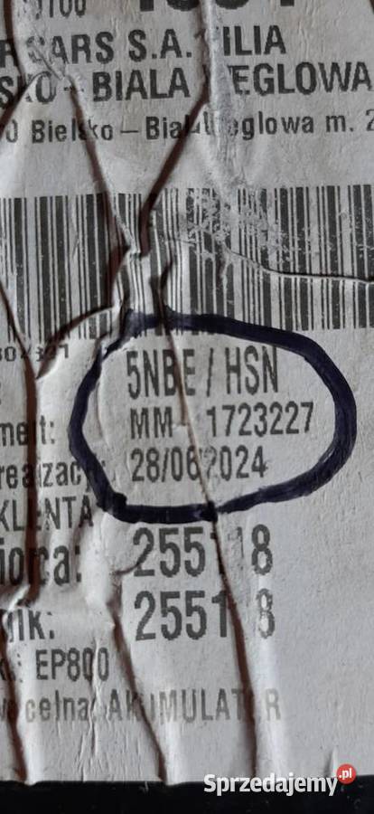 akumulator AGM 95Ah 850EN 062024 EXIDE Mysłowice