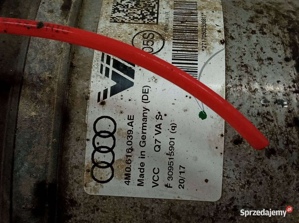 AMORTYZATOR LEWY PRZÓD 4M 4M0616039AE Audi Q7 II sprzedam