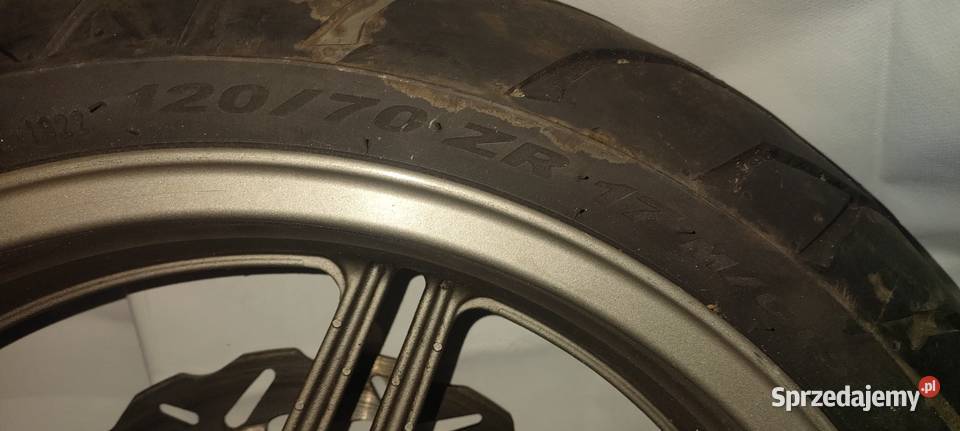 Honda CBF1000 SC58 koło przednie kompletne Łódź sprzedam