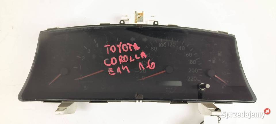 LICZNIK ZEGAR TOYOTA COROLLA E14 8380002750 kujawsko-pomorskie Lipno
