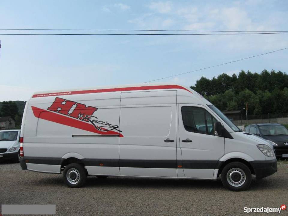 Do sprzedania Mercedes Sprinter bialy bezwypadkowy małopolskie Babice