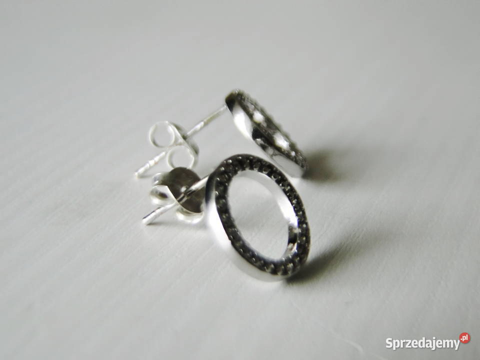 Piękne subtelne kolczyki srebro 925 Warszawa