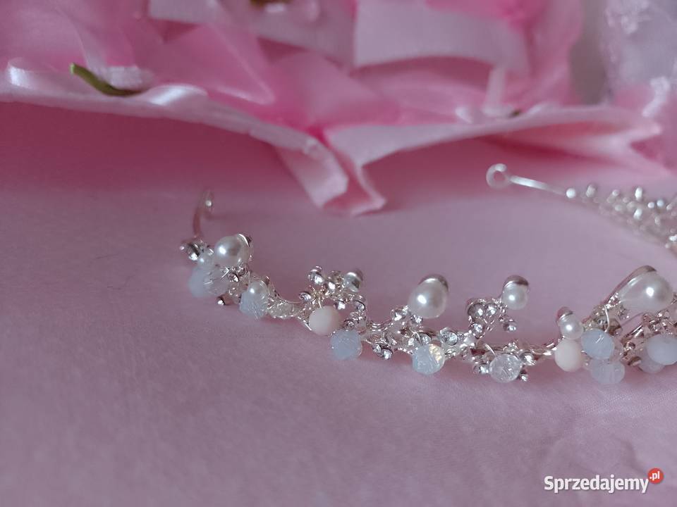 ZARAOzdobiona perłami opaska ślubna diadem Dla kobiet