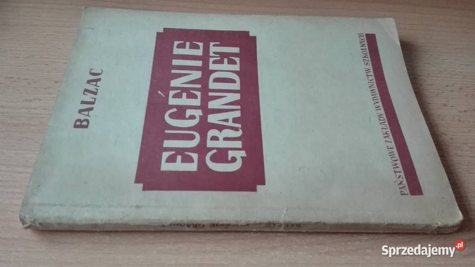 Eugnie Grandet Honor de Balzac Lektura Książki do nauki języka obcego Gdańsk
