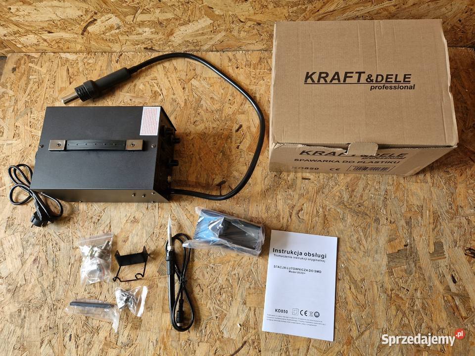 Spawarka do Plastiku 2w1 KD850 Zgrzewarka 4 Głogowa