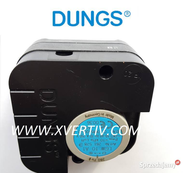 Cuenod C8 DUNGS LGW10C3 Presostat Czujnik Kraków