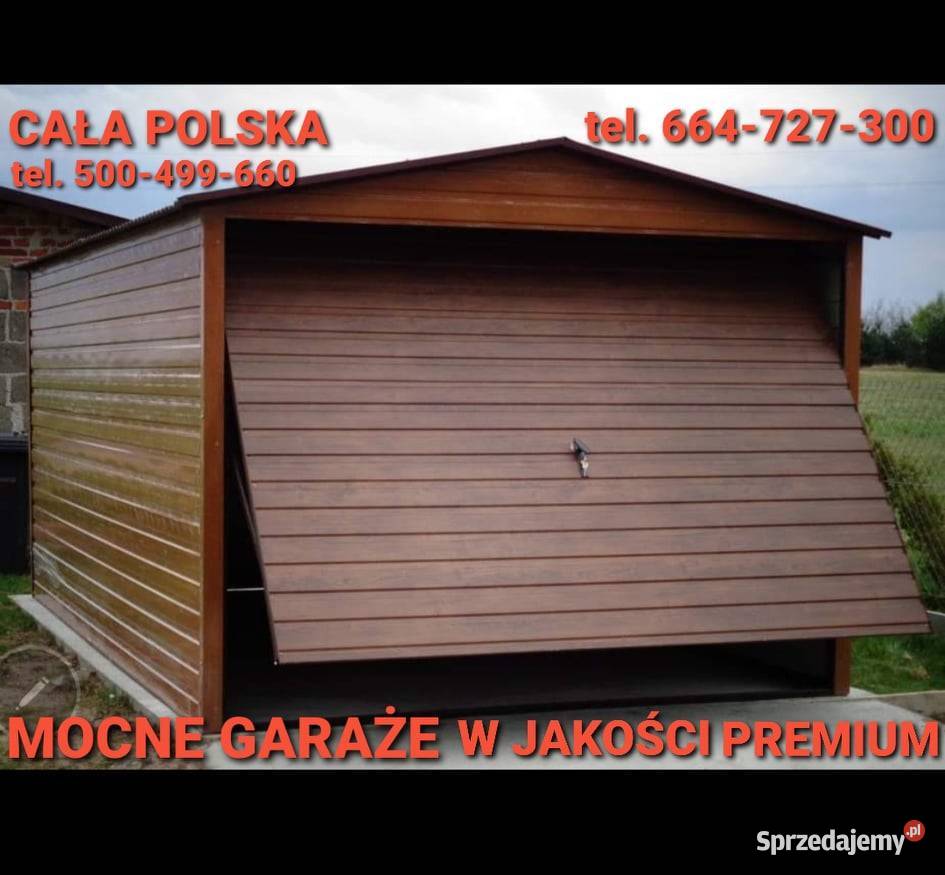 Garaż blaszany Blaszak Garaże MOCNE Kraj SZYBKI Kielce