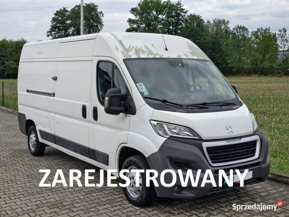 Peugeot Boxer L3H2 22 diesel 130 nawigacja Rok produkcji 2016 Kęty sprzedam