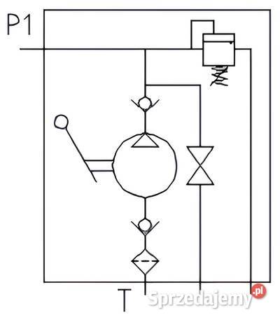 POMPA HYDRAULICZNA Ręczna Jednostronna 253 PRB Solec Kujawski