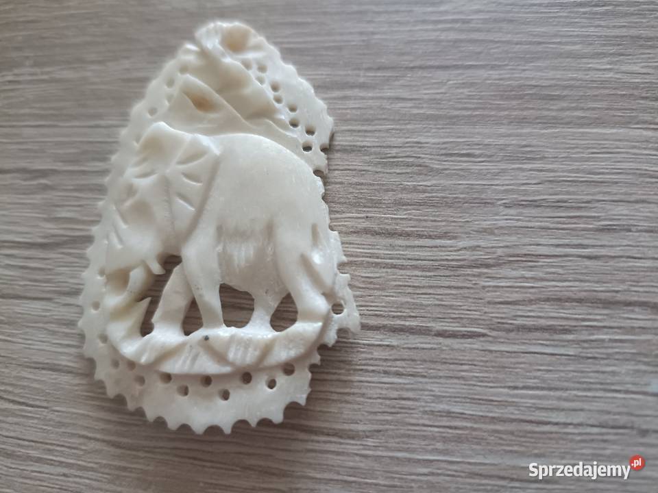 Wisiorek z kości pomorskie Kwidzyn