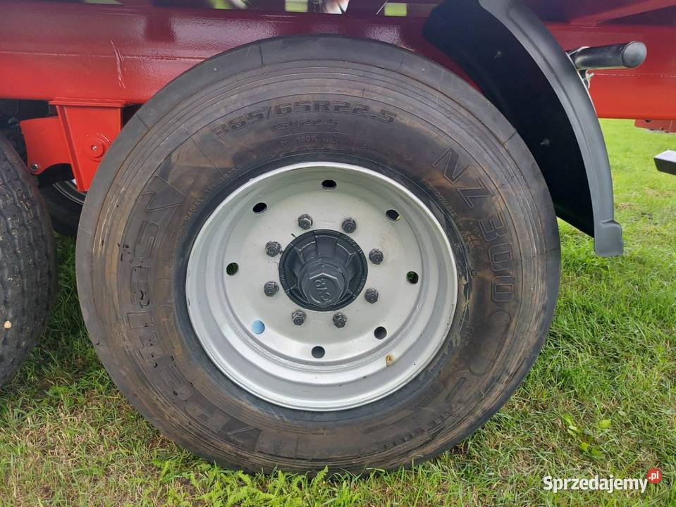 Przyczepa AGL do bel 3osiowa NOWA gwarancja nie nieuszkodzony Goszczanów