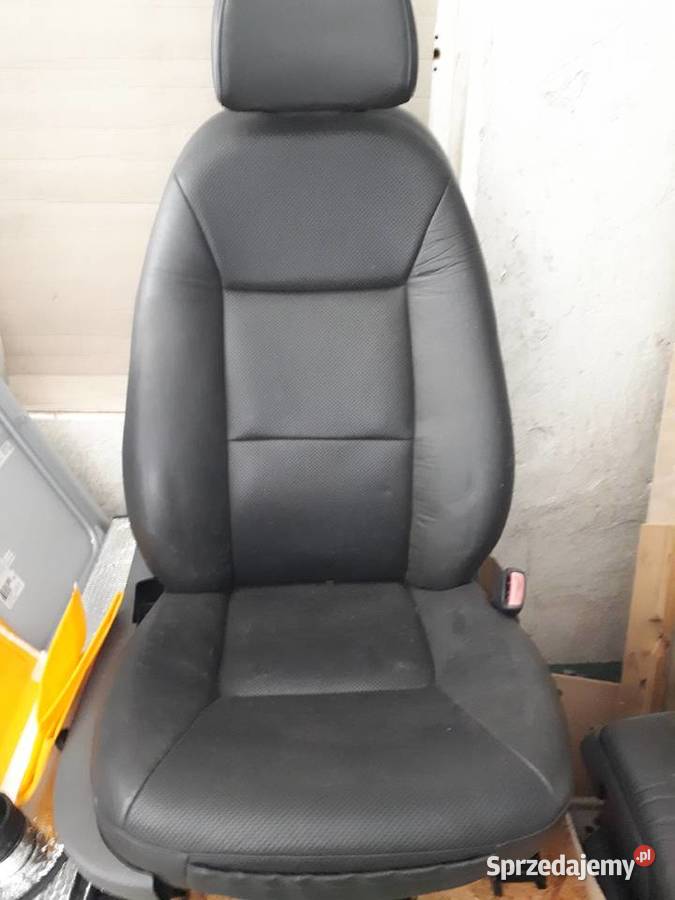 Fotel pasażera Saab 95 Aero skóra grzanie Sława