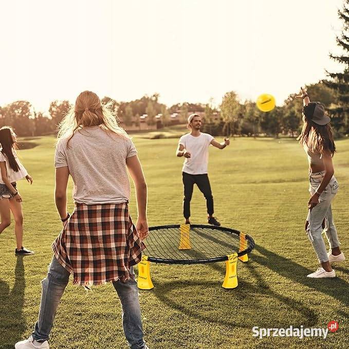 Zestaw Do Gry W Piłkę Siatkową Z 3 Piłkami Spike mazowieckie Myszyniec