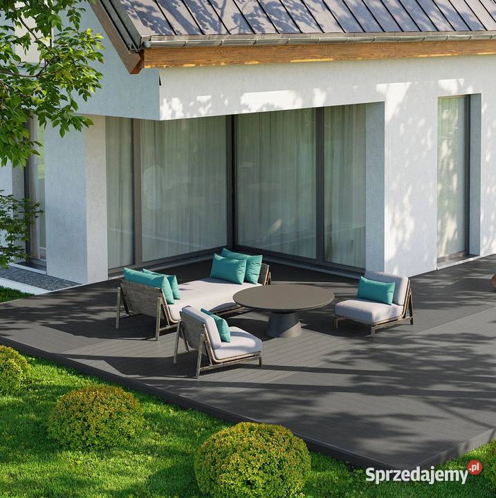 Deska tarasowa kompozytowa BERGDECK S140 Szary Warszawa