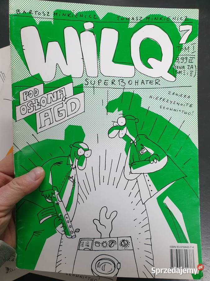 Wilq Superbohater numer 5 6 i 7 Komiksy Gdynia