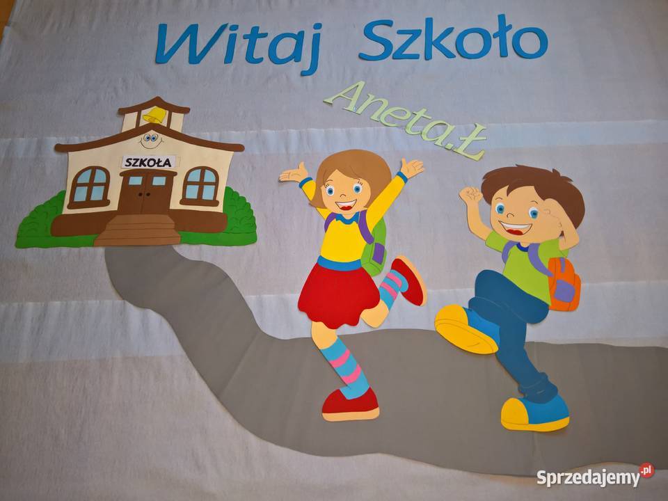 Dekoracje na Rozpoczęcie roku szkolnego z sprzedam