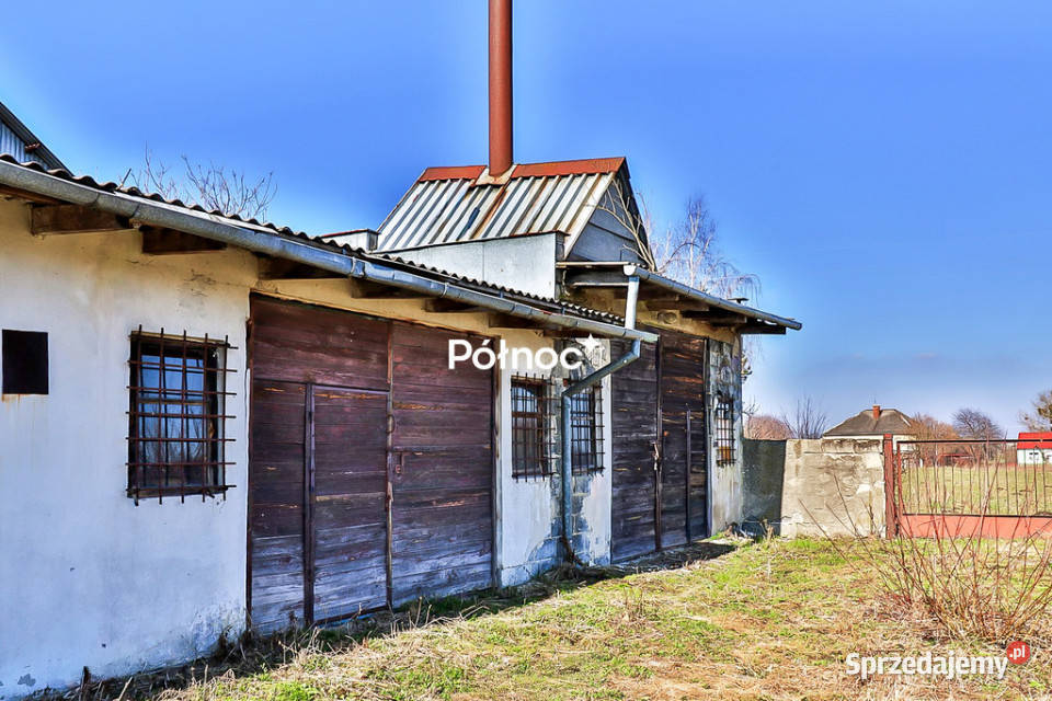 Siedlisko 50 ar Sielec dom zabudowania garaż