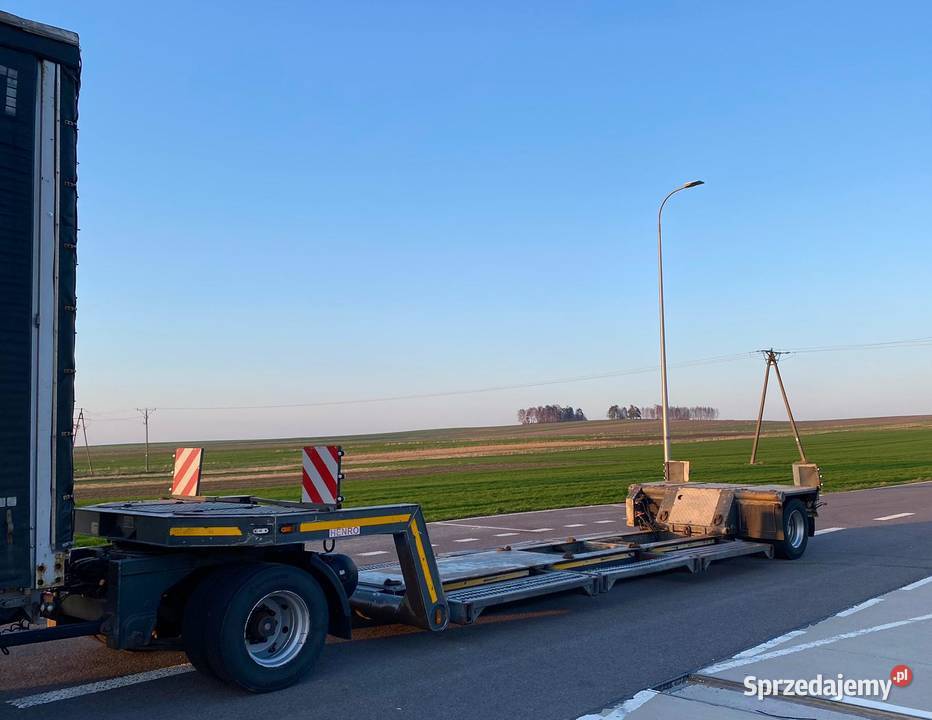 Przyczepa niskopodwoziowa niskopodwoziówka Niskopodłogowe lubelskie Lublin sprzedam