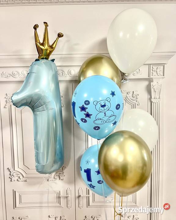 balony na roczek balony z helem na roczek Pozostałe śląskie Katowice sprzedam