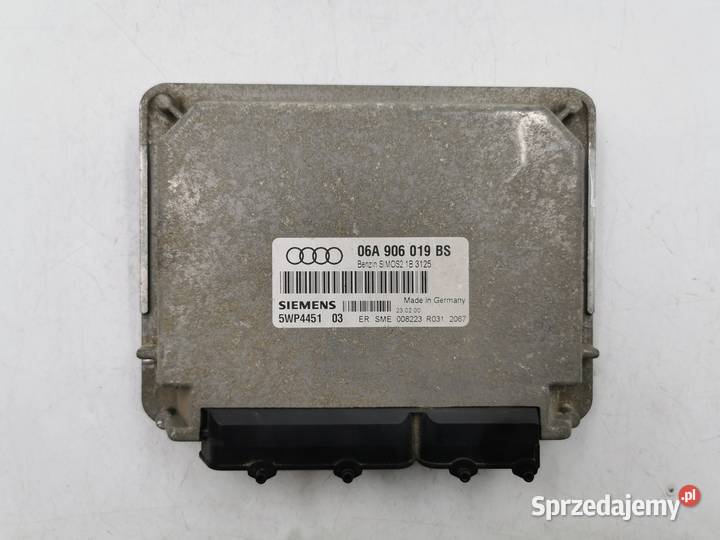 Sterownik Silnika Audi A3 8L 16 AEH 06A906019BS osobowe