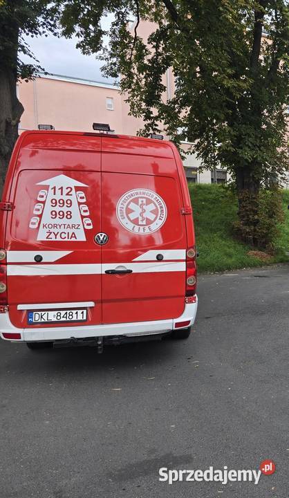 Volkswagen Crafter 2007r Hak długa paka elektryczne szyby Crafter Nowa Ruda
