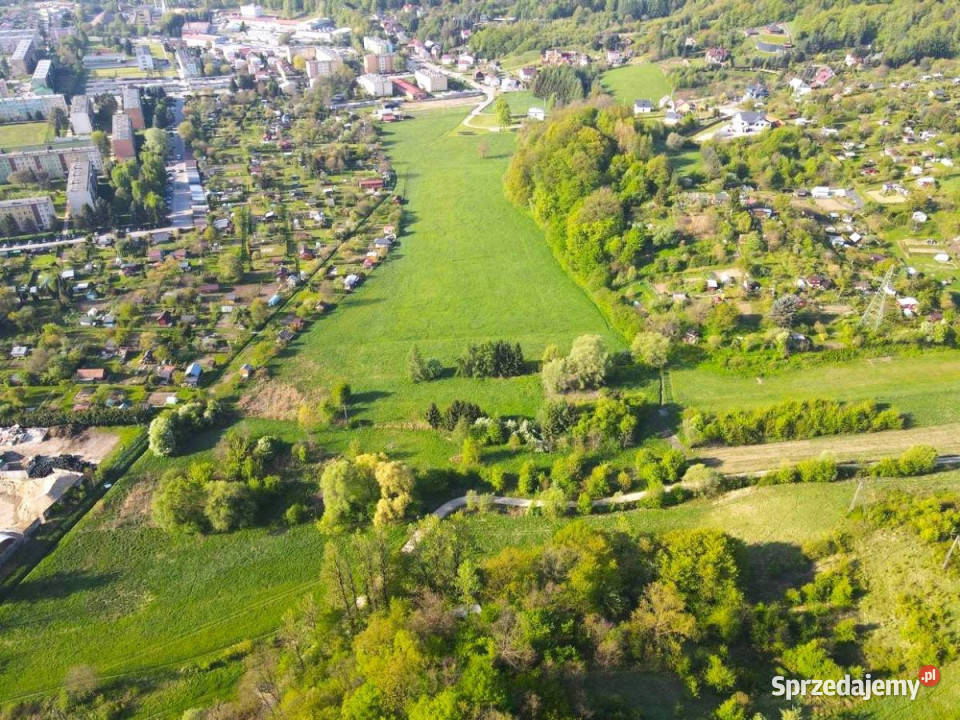 Działka 3729m2 Sanok Pod Skałą 26zł/m2 Sprzedaż podkarpackie