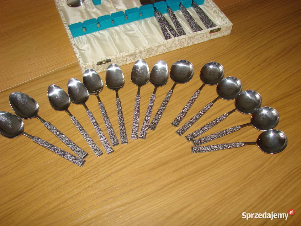 Flower Garden Japan sztućce PRL