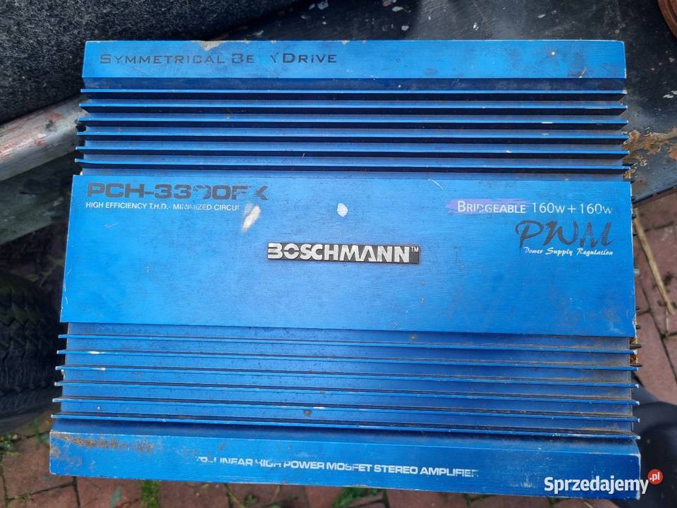 Wzmacniacz Tuba Kable Bischmann First Blaupunkt Sprzęt audio fabryczny małopolskie Skawina