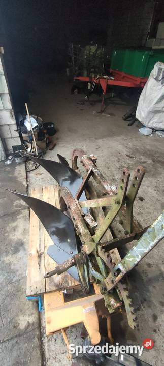 Pług 2 skibowy Overum oryginalny stannie Odrzywół sprzedam