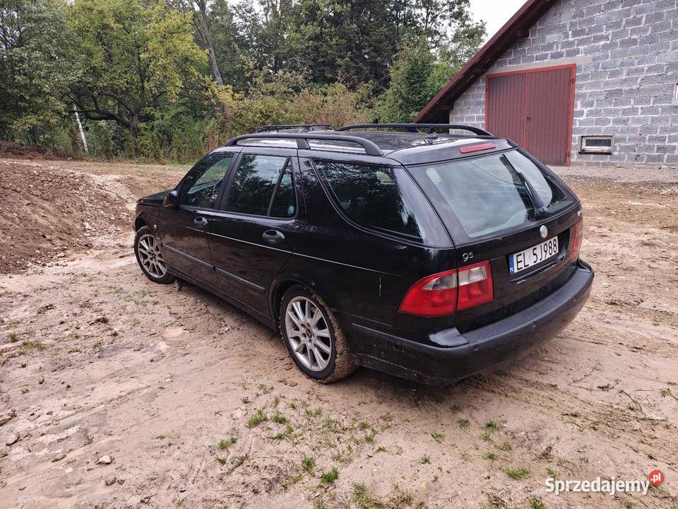 Saab 95 23 turbo aero 250 LPG na części uszkodzony 9-5 Wolbrom sprzedam