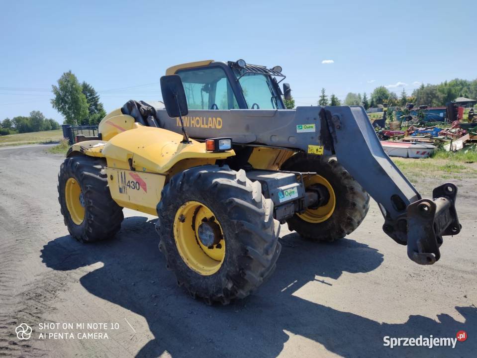 Ładowrka Teleskopowa Holland LM 430 7 m udzwig 3 Czersk