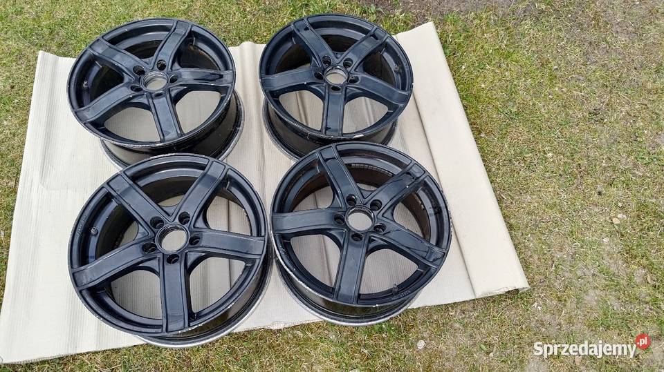 Komplet felgi aluminiowe 17 wielkopolskie Konin sprzedam