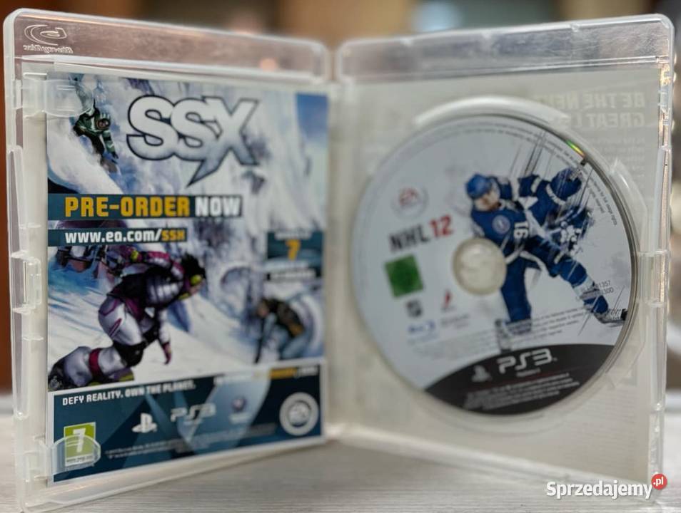 NHL 12 3 Gry na konsole Elbląg