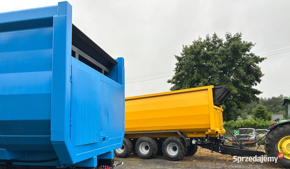 Ściana przesuwna 3565 m 3 HARDOX 500 TUF Przyczepy rolnicze Nowa Sól