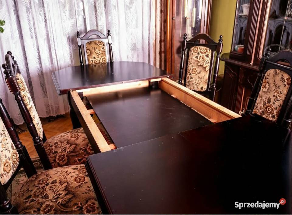 Stół rozkładany stylizowany solidny drewniany Stoły
