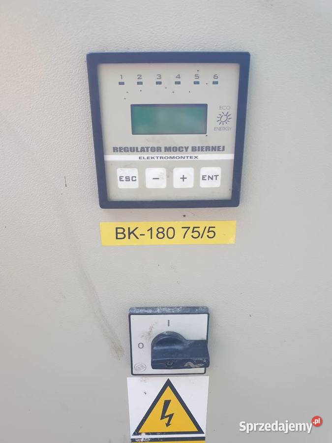 Bateria kondensatorów kompensator mocy biernej mazowieckie Korytnica