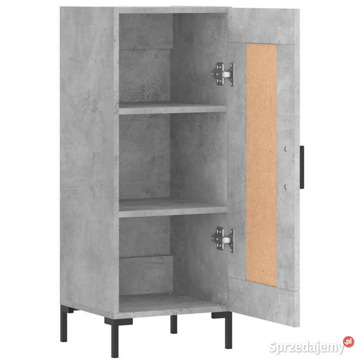 Szafka szarość betonu 345x34x90 materiał Warszawa sprzedam