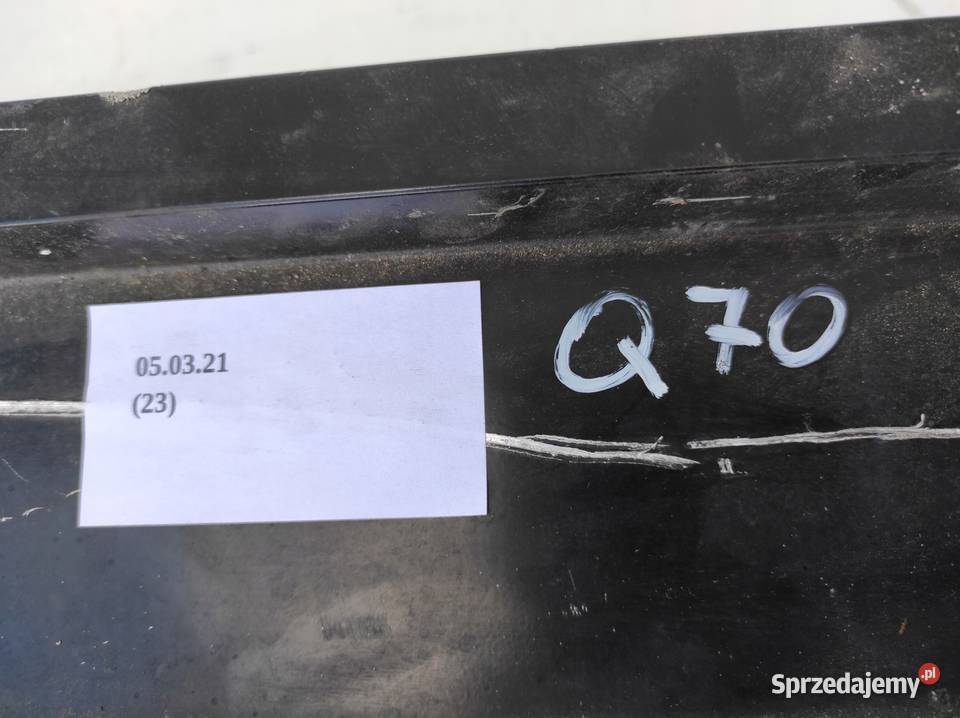 BELKA WZMOCNIENIE ZDERZAKA PRZÓD INFINITI Q70 M Nowy Tomyśl