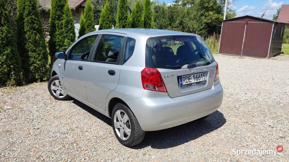 Chevrolet Kalos Aveo 2005r 12 BenzynaGaz Jasło