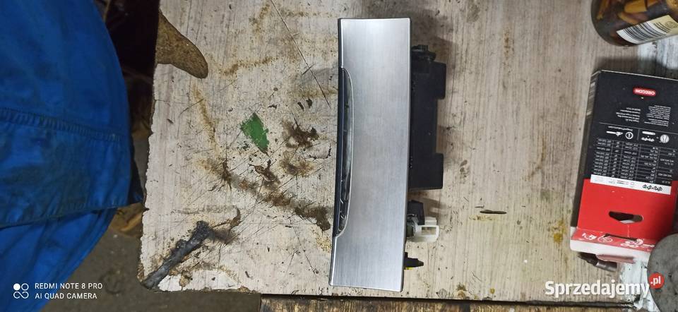 Popielniczka passat b6 dekor Alu Biała