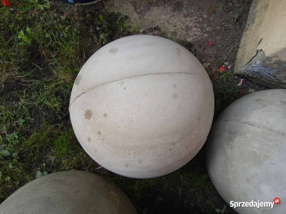 Kula betonowa ogrodowa cementowa 50 pełna kule sprzedam
