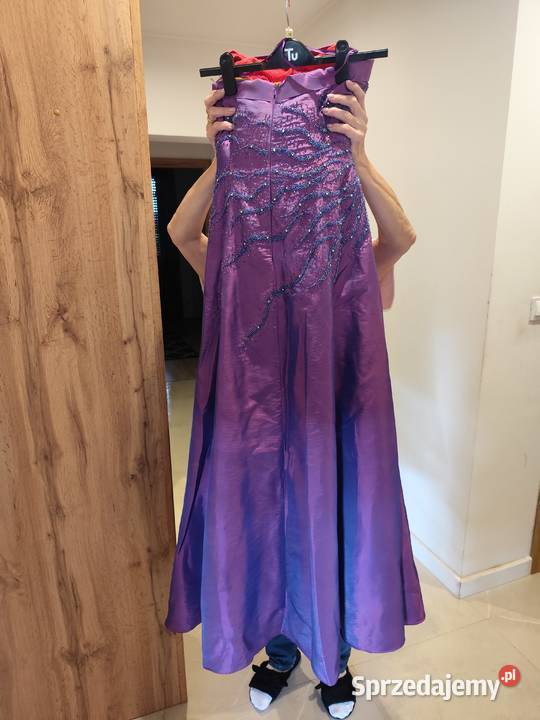 Luksusowa suknia balowana fioletowy Spódnice i sukienki Gniezno
