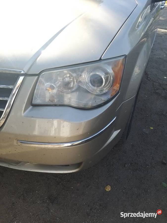 ZDERZAK PRZEDNI ZŁOTY CHRYSLER TOWN COUNTRY 0810 osobowe Kawnice