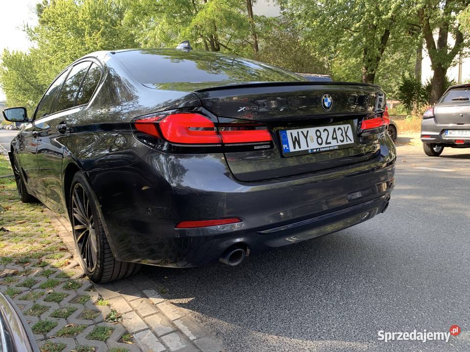 BMW 5 G30 xDrive Bezwypadkowy Ambiente serwis co mazowieckie