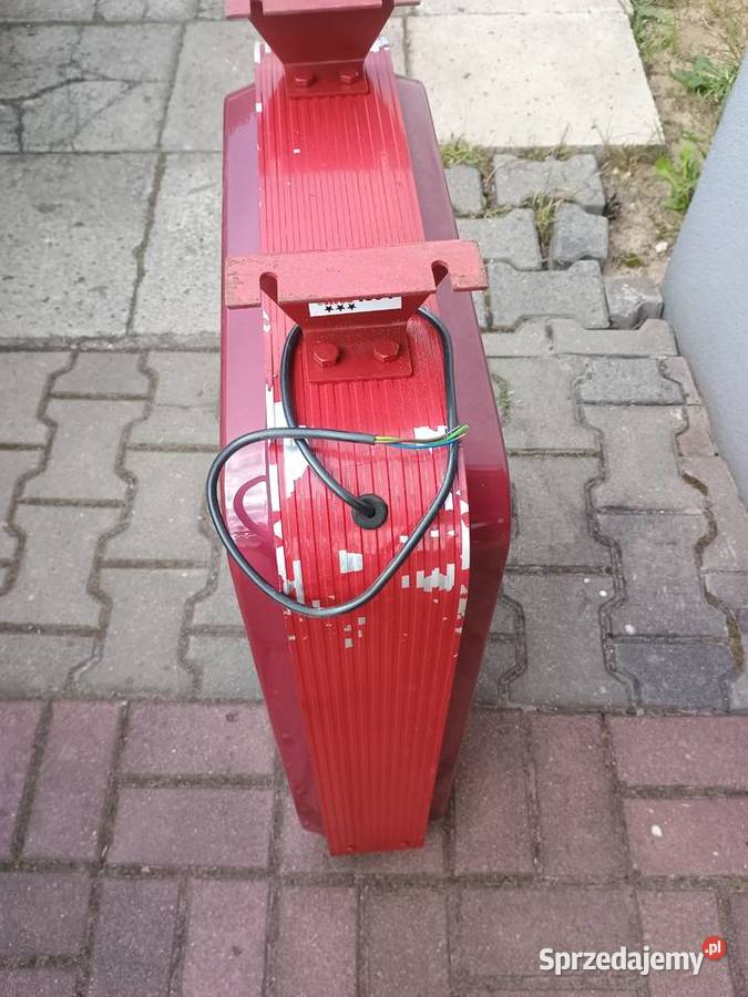 Neon kaseton podświetlany reklama firmy Wawel z Chrzanów