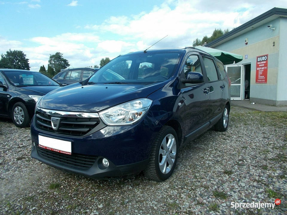 Dacia Lodgy 12 Benzyna 115 115 bluetooth Białystok